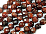 Red Tiger Eye Beads, 12mm Faceted Round Beads-Gems: Round & Faceted-BeadXpert