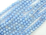 Light Blue Agate Beads, 6mm Round Beads-Agate: Round & Faceted-BeadXpert