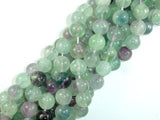 Fluorite Beads, 12mm Round Beads-Gems: Round & Faceted-BeadXpert