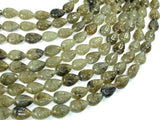 Labradorite Beads, 8x10mm Carved Leaf Beads-Gems: Nugget,Chips,Drop-BeadXpert