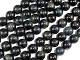 Blue Tiger Eye Beads, 10mm Round Beads-Gems: Round & Faceted-BeadXpert