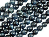 Blue Tiger Eye Beads, 9mm (9.3mm) Round Beads-Gems: Round & Faceted-BeadXpert