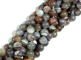 Botswana Agate Beads, 8mm Round Beads-Gems: Round & Faceted-BeadXpert