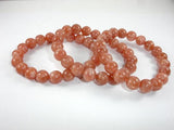Sunstone Beads, Sunstone Bracelet, 8.5mm Round Beads-Gems: Round & Faceted-BeadXpert