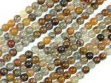 Lodolite Quartz, 6mm Round Beads-Gems: Round & Faceted-BeadXpert