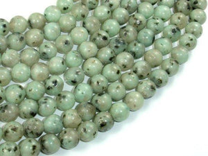 Sesame Jasper Beads, Kiwi Jasper, 8mm Round Beads-Gems: Round & Faceted-BeadXpert