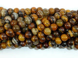 Iron Zebra Jasper Beads, 6mm Round Beads-Gems: Round & Faceted-BeadXpert