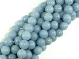 Angelite, 10mm Round Beads-Gems: Round & Faceted-BeadXpert
