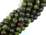 Dragon Blood Jasper, 8mm, Round Beads-Gems: Round & Faceted-BeadXpert