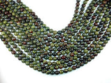 Dragon Blood Jasper, 8mm, Round Beads-Gems: Round & Faceted-BeadXpert