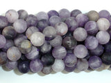 Matte Amethyst Beads, Round, 10mm-Gems: Round & Faceted-BeadXpert