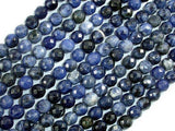 Sodalite Beads, 6mm Faceted Round Beads-Gems: Round & Faceted-BeadXpert