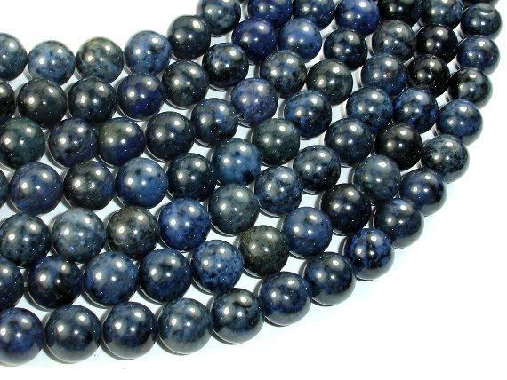 Dumortierite, 10mm Round Beads-Gems: Round & Faceted-BeadXpert