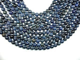 Dumortierite, 10mm Round Beads-Gems: Round & Faceted-BeadXpert