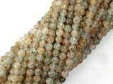 Lodolite Quartz, 4mm Round Beads-Gems: Round & Faceted-BeadXpert