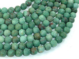 Matte Dragon Blood Jasper Beads, 8mm, Round Beads-Gems: Round & Faceted-BeadXpert
