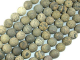 Matte Artistic Jasper, Chohua Jasper, 10mm Round Beads-Gems: Round & Faceted-BeadXpert