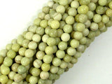 Butter Jade Beads, 4mm Round Beads-Gems: Round & Faceted-BeadXpert