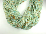 Matte Amazonite Beads, 4mm Round Beads,-Gems: Round & Faceted-BeadXpert