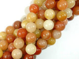 Old Yellow Jade Beads, 10mm-Gems: Round & Faceted-BeadXpert