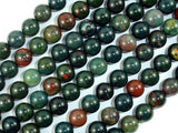 Indian Bloodstone, 8mm Round Beads-Gems: Round & Faceted-BeadXpert