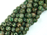 Tibetan Agate Beads, 8mm Round Beads-Gems: Round & Faceted-BeadXpert