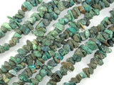 Raw Chrysocolla, Approx 4-8mm Pebble Chips Beads-Gems: Round & Faceted-BeadXpert