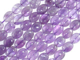 Amethyst, Light Purple, 8x10mm Oval Beads-Gems: Round & Faceted-BeadXpert