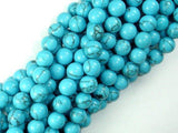 Howlite Turquoise Beads, 8mm Round Beads-Gems: Round & Faceted-BeadXpert
