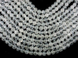 Crackle Clear Quartz Beads, 10mm Round Beads-Gems: Round & Faceted-BeadXpert
