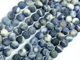 Matte Sodalite Beads, 8mm, Round Beads-Gems: Round & Faceted-BeadXpert
