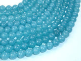 Blue Sponge Quartz Beads, 8mm Round Beads-Gems: Round & Faceted-BeadXpert