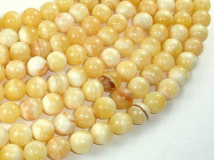 Honey Jade Beads, 10mm Round Beads-Gems: Round & Faceted-BeadXpert