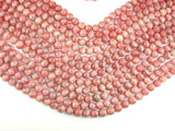 Rhodochrosite Beads, 9mm Round Beads-Gems: Round & Faceted-BeadXpert