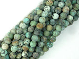 Matte African Turquoise, 6mm Round Beads-Gems: Round & Faceted-BeadXpert