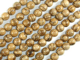 Aqarwood Beads, 8mm(8.3mm) Round Beads, 34 Inch-Wood-BeadXpert