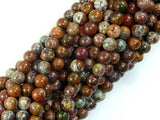 African Green Opal, 6mm(6.3mm)-Gems: Round & Faceted-BeadXpert