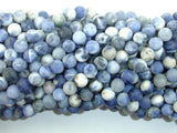Matte Sodalite Beads, 6mm Round Beads-Gems: Round & Faceted-BeadXpert