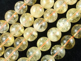 Genuine Citrine Beads, 12mm Round Beads-Gems: Round & Faceted-BeadXpert