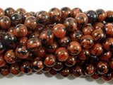 Gold Blue Sand Stone Beads, 8mm Round Beads-Gems: Round & Faceted-BeadXpert