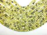 Yellow Turquoise Beads, 6mm Round Beads-Gems: Round & Faceted-BeadXpert