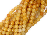 Yellow Aventurine Beads, 6mm(6.7mm) Round Beads-Gems: Round & Faceted-BeadXpert