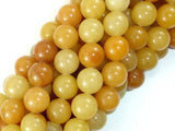 Yellow Aventurine Beads, 10mm(10.5mm) Round Beads-Gems: Round & Faceted-BeadXpert