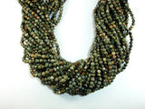 Rhyolite Beads, 4mm (4.6mm) Round Beads-Gems: Round & Faceted-BeadXpert