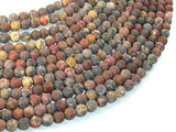 Matte Leopard Skin Jasper Beads, 6mm Round Beads-Gems: Round & Faceted-BeadXpert