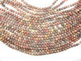 Matte Leopard Skin Jasper Beads, 6mm Round Beads-Gems: Round & Faceted-BeadXpert