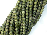 Russian Serpentine Beads, 4mm Round Beads-Gems: Round & Faceted-BeadXpert