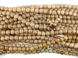 Silkwood Beads, 8mm Round Beads-Wood-BeadXpert