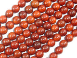 Red Sandalwood Beads, 8mm Round Beads-Wood-BeadXpert