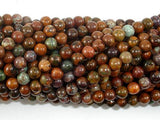 African Green Opal, 4mm(4.5mm) Round Beads-Gems: Round & Faceted-BeadXpert